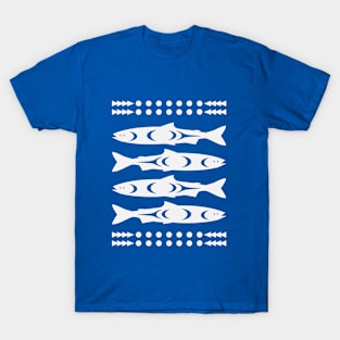 White Salmon Box by Ostwelve T-Shirt